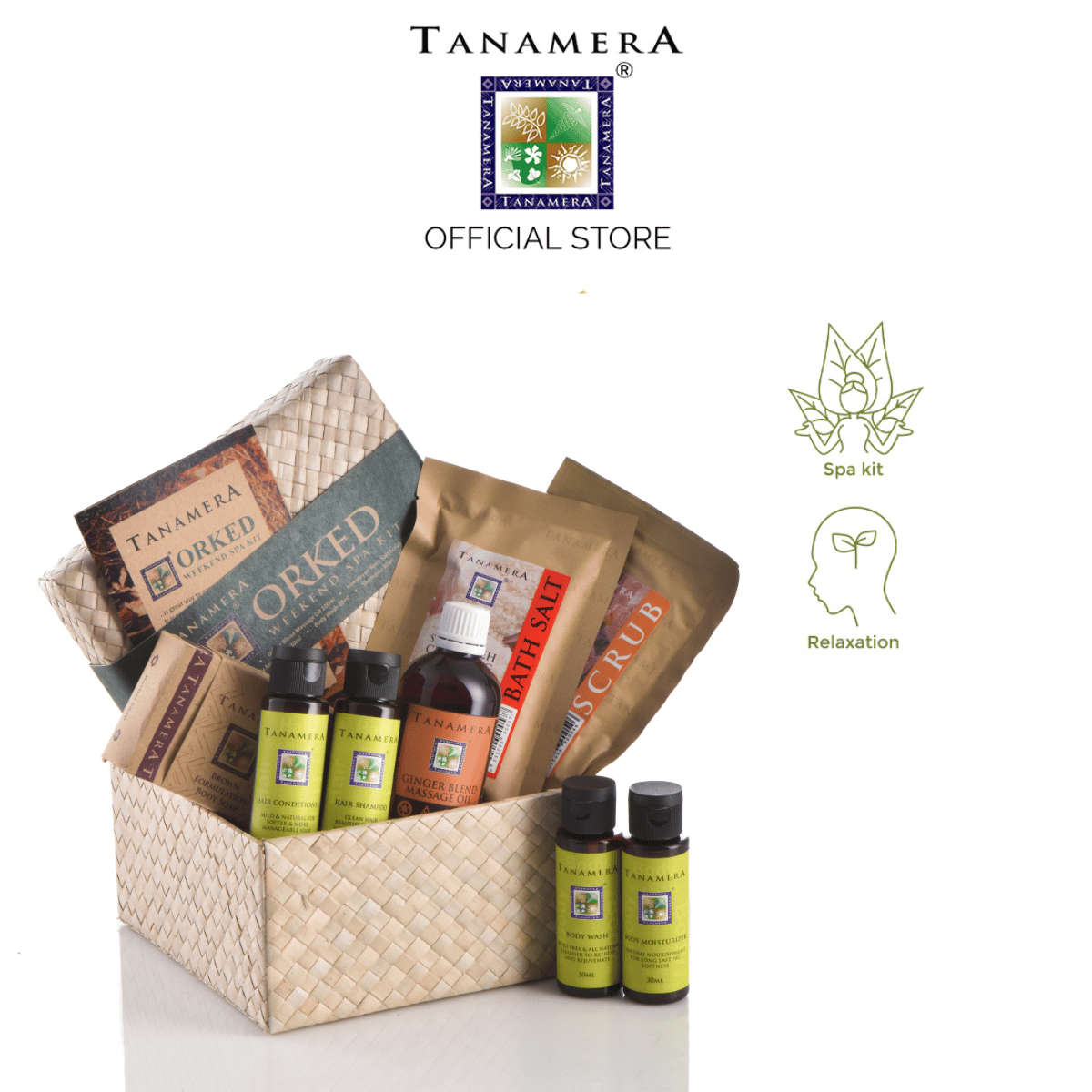 TANAMERA ORKED WEEKEND SPA セット Orked Weekend Spa Kit – Tanamera Official