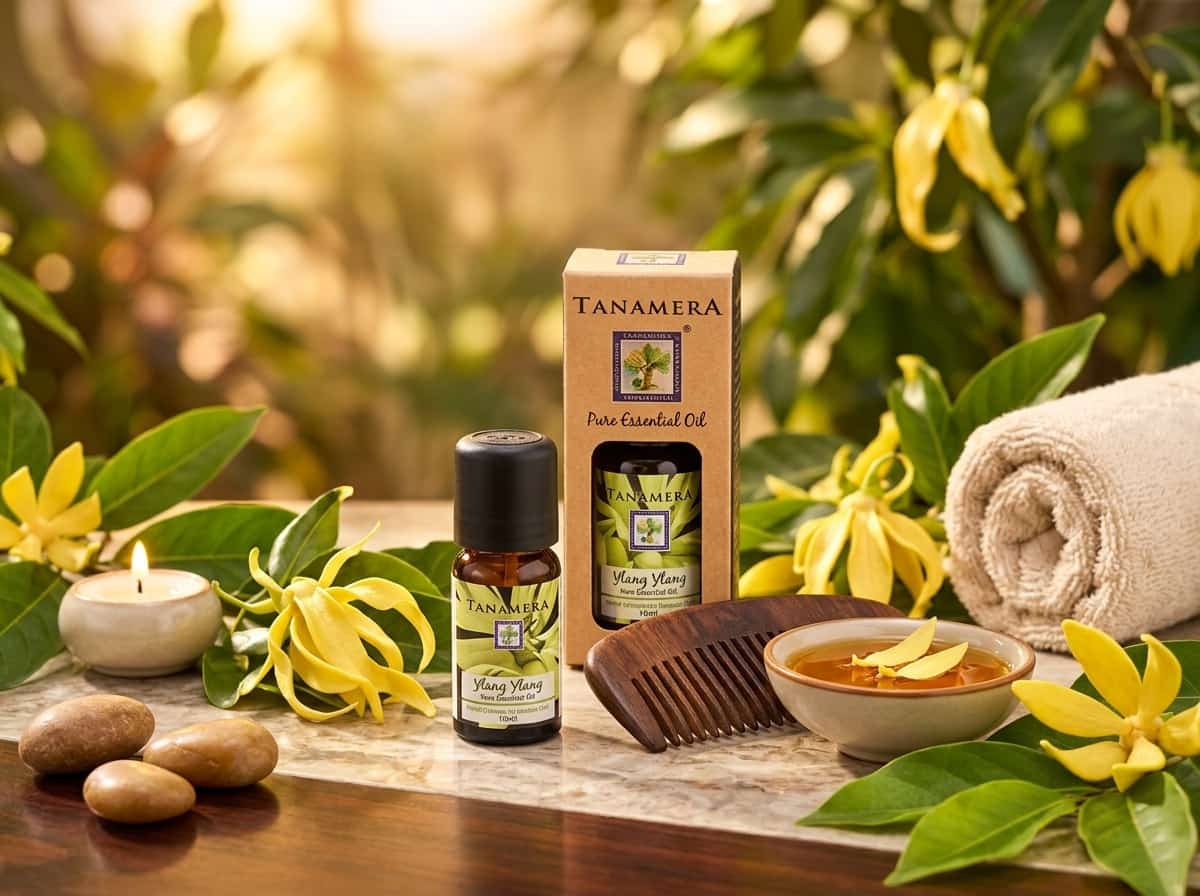 ylang ylang essential oil for healthy skin and hair