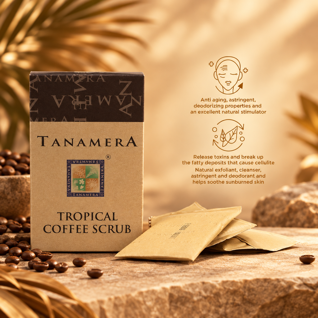 tanamera organic tropical coffee scrub