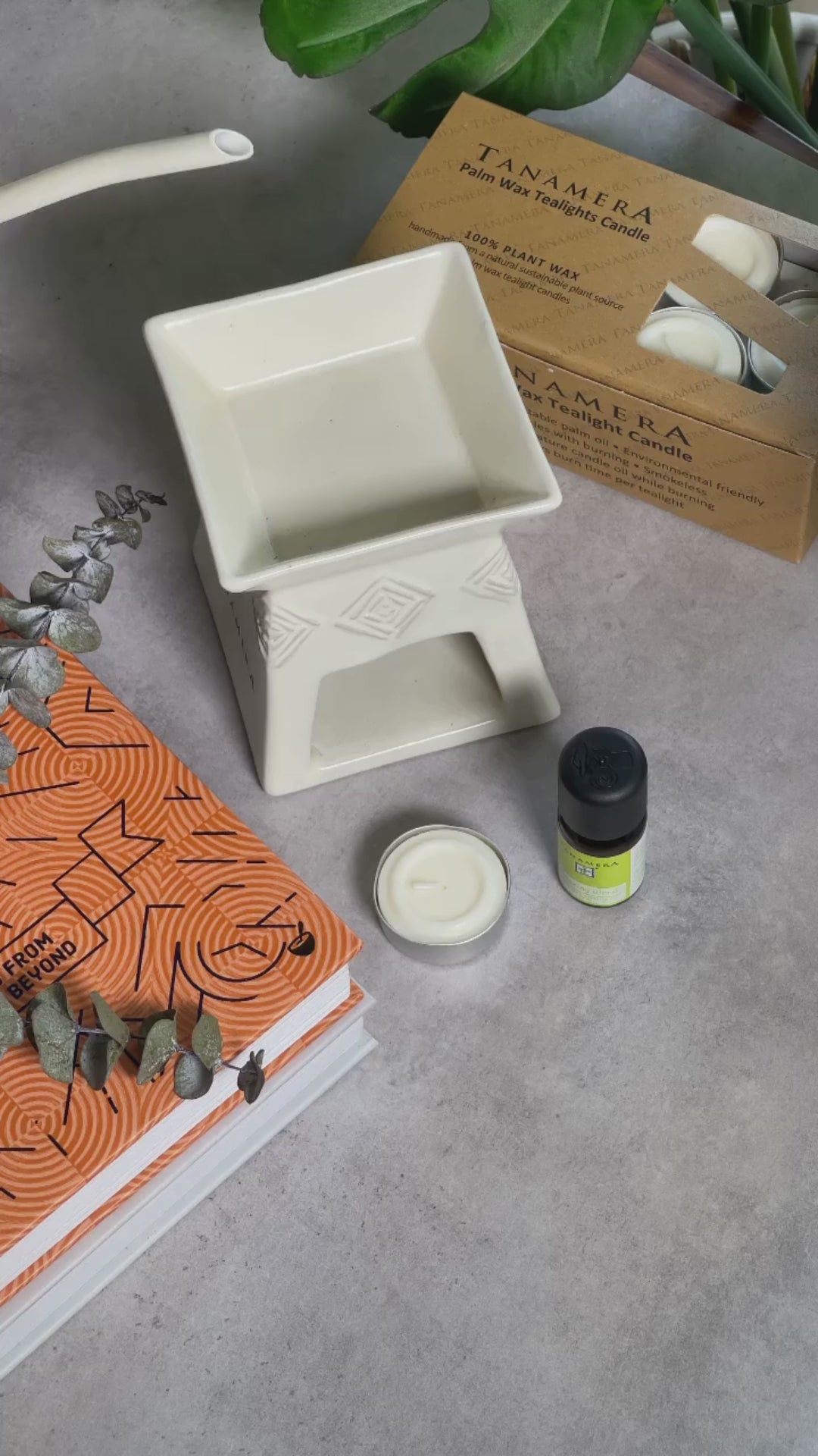 Ceramic Aroma Warmer - TANAMERA Essentials